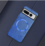 Magnetic PU Leather Case For Google Pixel