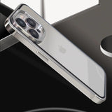 Custodia protettiva per fotocamera in metallo di lusso per iPhone 