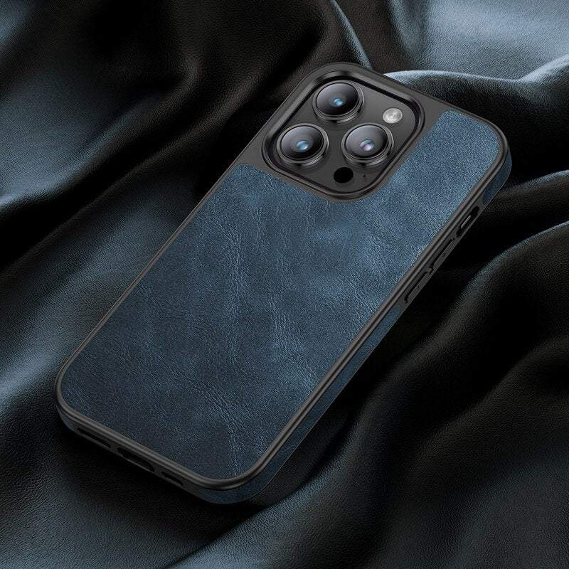 Full Protection Shockproof Leather Case For iPhone