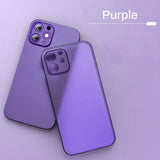 Ultra Thin Matte Case For iPhone