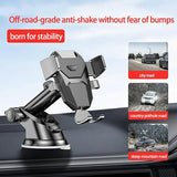 Retractable Horizontal And Vertical Air Vents Dashboard Suction Cup Navigation Universal Vehicle Mounted Phone Holder