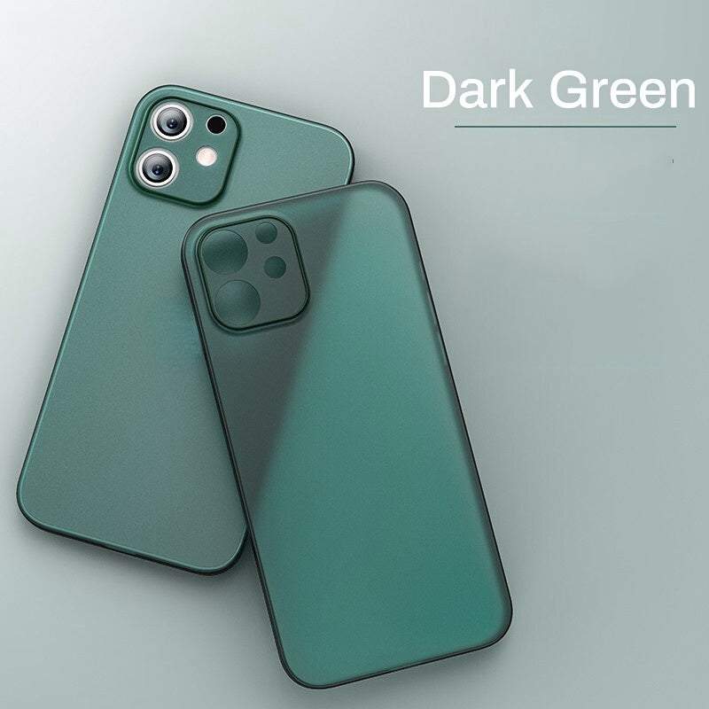 Ultra Thin Matte Case For iPhone