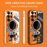 Traveling Astronauts Case For Samsung