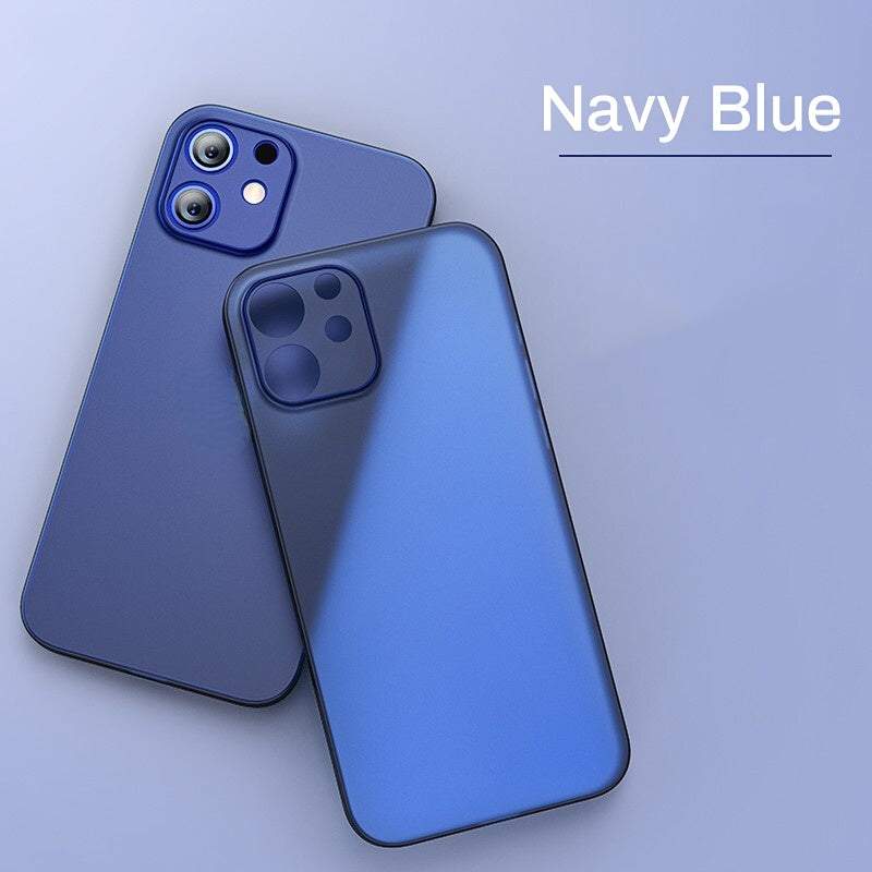 Ultra Thin Matte Case For iPhone