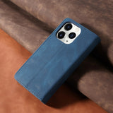 Flip Leather Wallet Case For IPhone