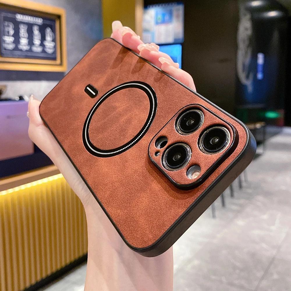 Wireless Charge Leather For IPhone