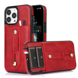 Stand Holder Wallet Card Slot Phone Case For IPhone
