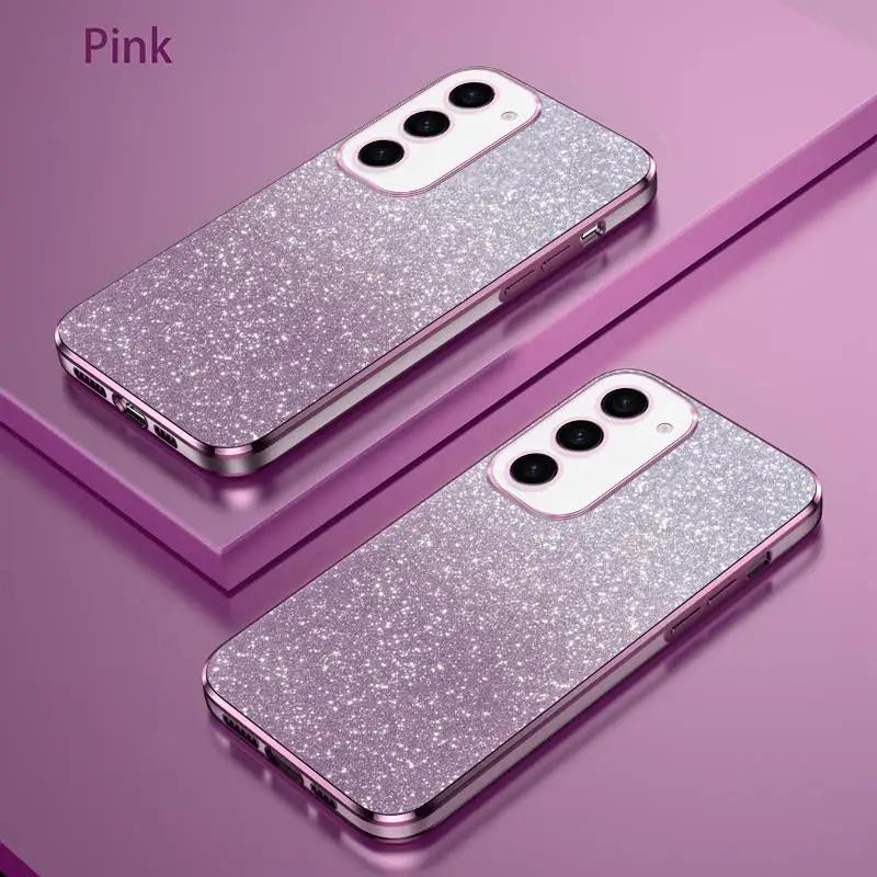 Luxury Gradient Glitter Plating Case For Samsung