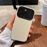 Contrast Color Large Window Case For IPhone