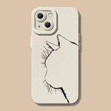 Oil Painting Cat Phone Case For IPhone