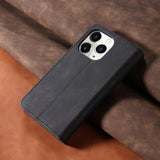 Flip Leather Wallet Case For IPhone