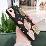 Plants Flower Silicone Soft Case For iPhone