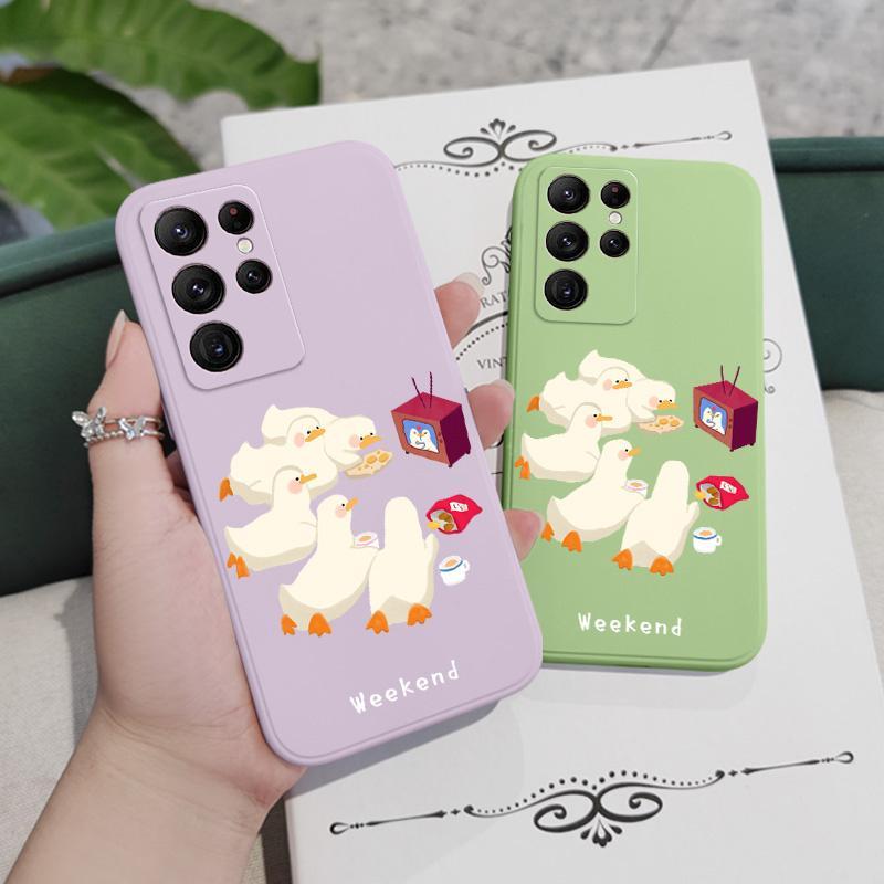 Party Ducklings Phone Case For Samsung Galaxy