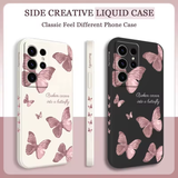 Butterfly Flowers Case For Samsung