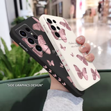 Butterfly Flowers Case For Samsung