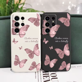 Butterfly Flowers Case For Samsung