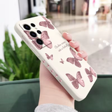 Butterfly Flowers Case For Samsung
