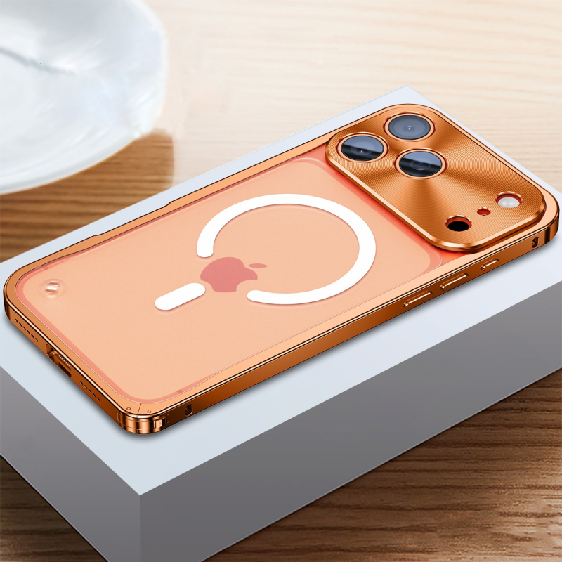 Metal Magnetic Aluminum Alloy Case For iPhone