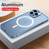 Metal Magnetic Aluminum Alloy Case For iPhone