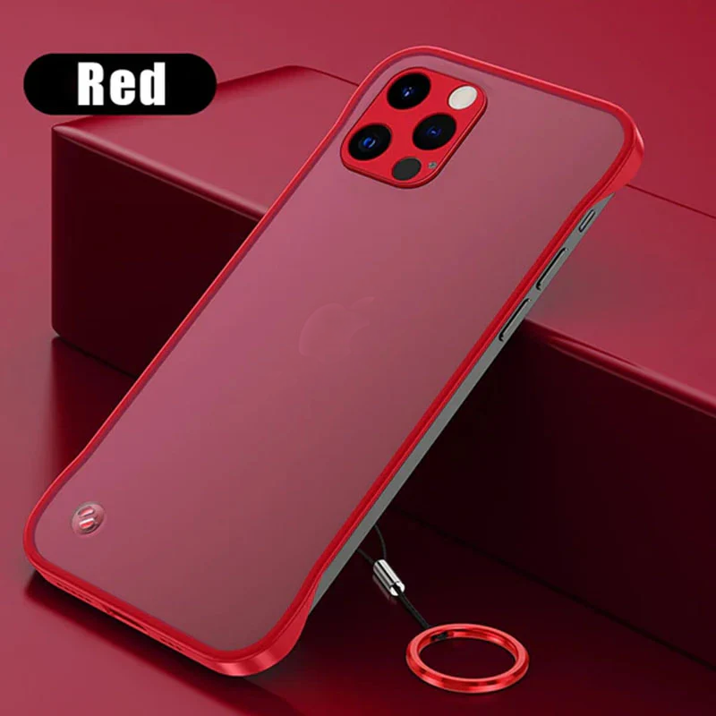 Matte Acrylic Frameless Ultra Slim Case For iPhone