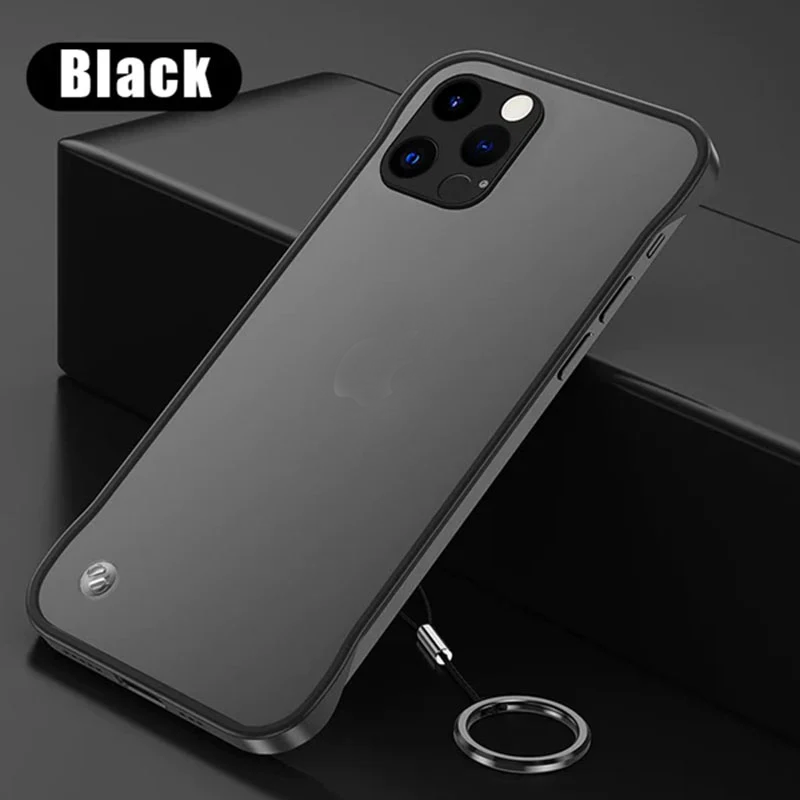 Matte Acrylic Frameless Ultra Slim Case For iPhone