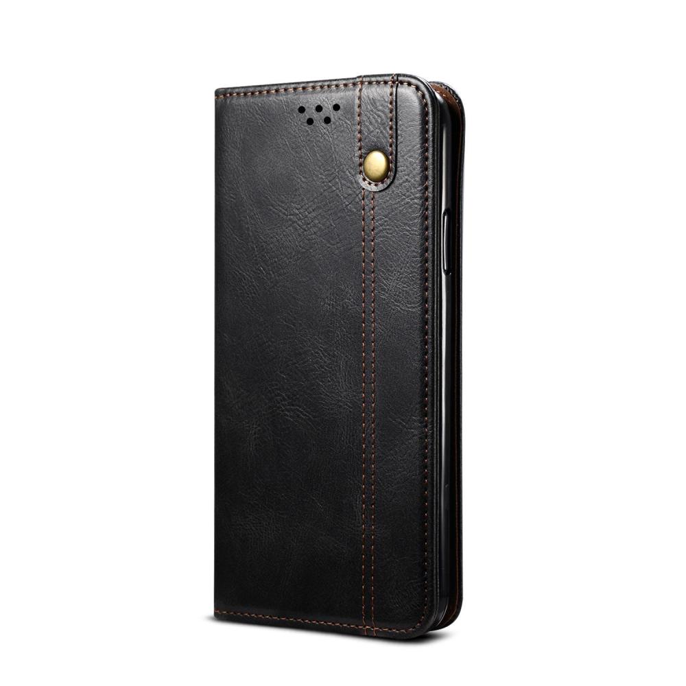 Oil Leather Flip Case For IPhone