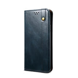 Oil Leather Flip Case For IPhone