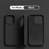 Original Liquid Silicone Soft Case Protection For IPhone