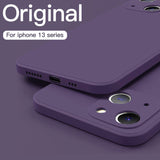 Liquid Silicone Full Protection Case For iPhone