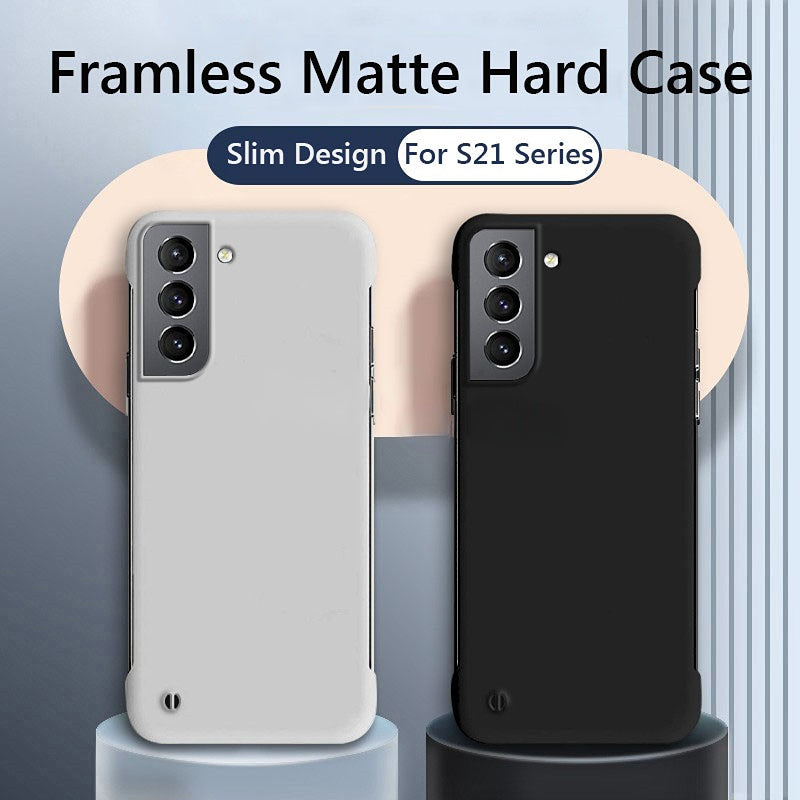 Frameless Slim Matte Hard Case For Samsung Galaxy