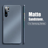 Ultra Thin Matte Case For Samsung Galaxy