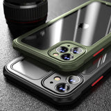 Armor Bumper Anti Shock Silicon Case For iPhone