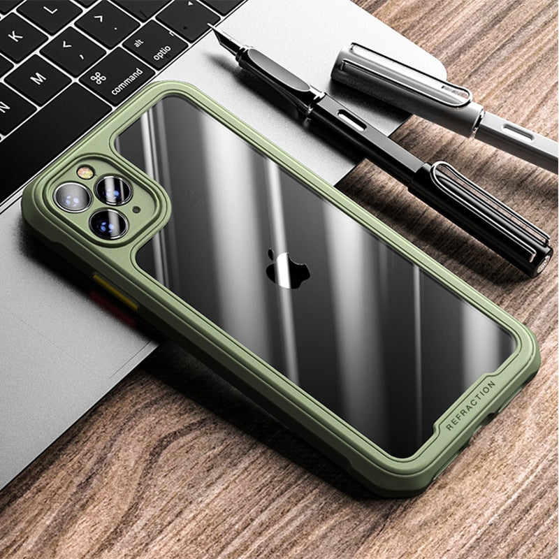 Armor Bumper Anti Shock Silicon Case For iPhone