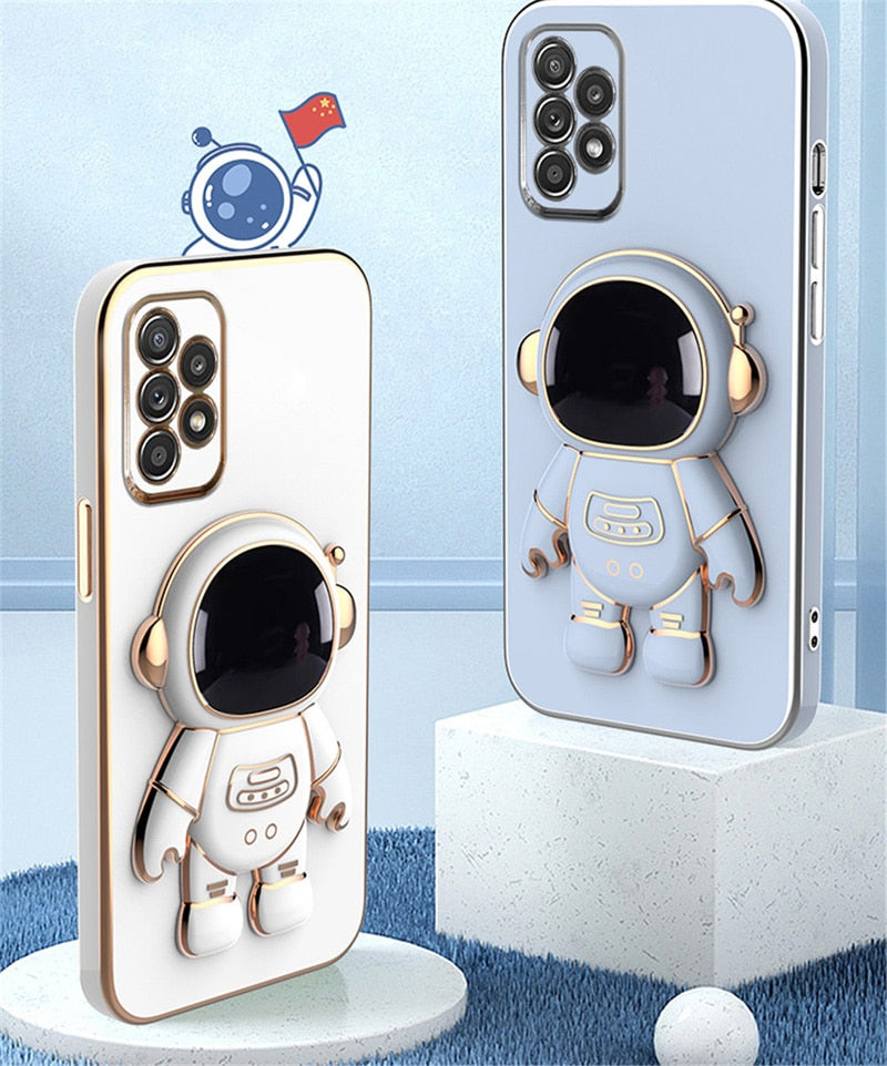 Astronaut Telescopic Stand Holder Case For Samsung