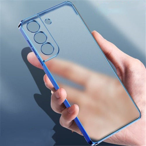 Plating Silicone Clear Matte Case for Samsung