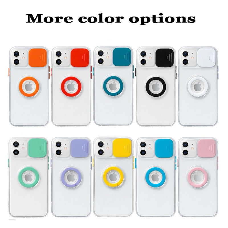 Luxury Clear Shockproof Soft Case for iPhone