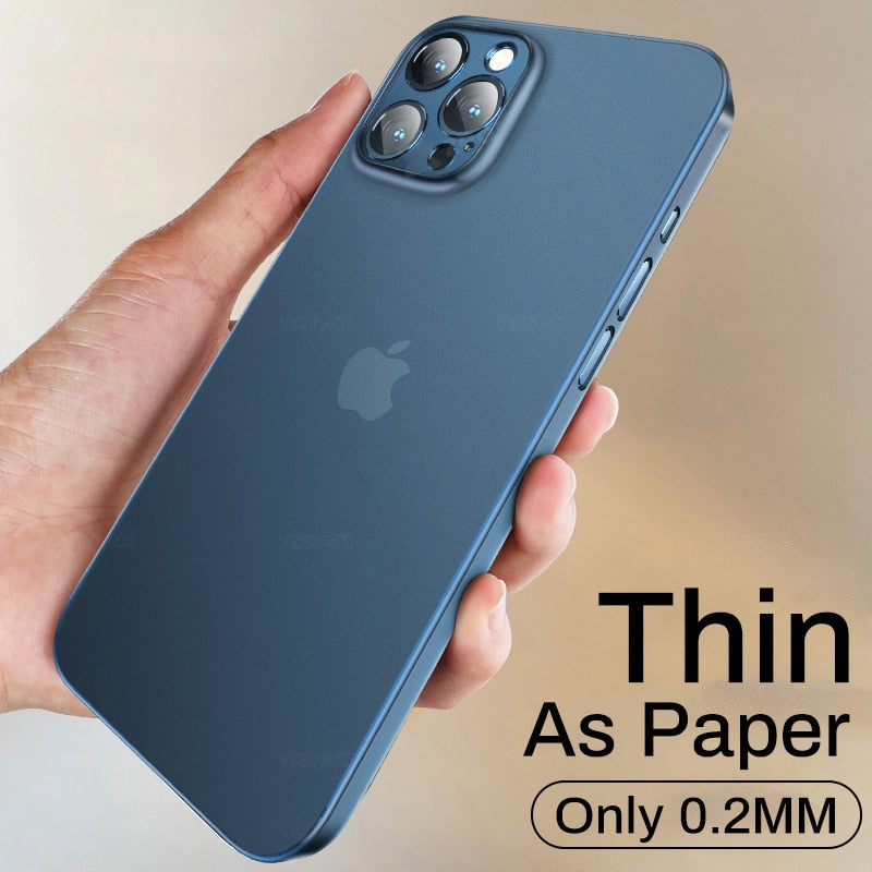 Colorful Ultra Thin Matte Case For iPhone