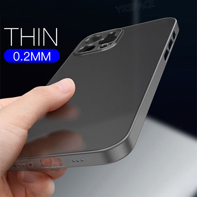 Colorful Ultra Thin Matte Case For iPhone
