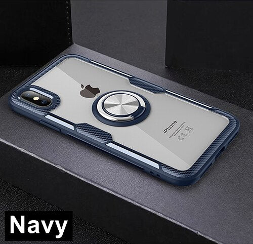 Stand Holder Magnetic Ring Case for Iphone