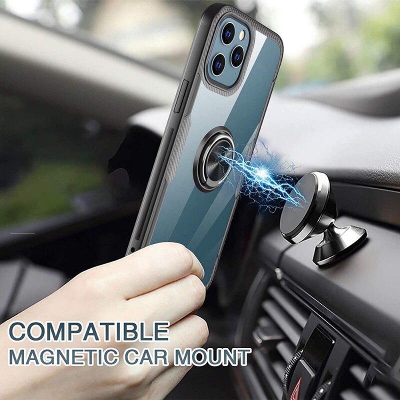 Stand Holder Magnetic Ring Case for Iphone