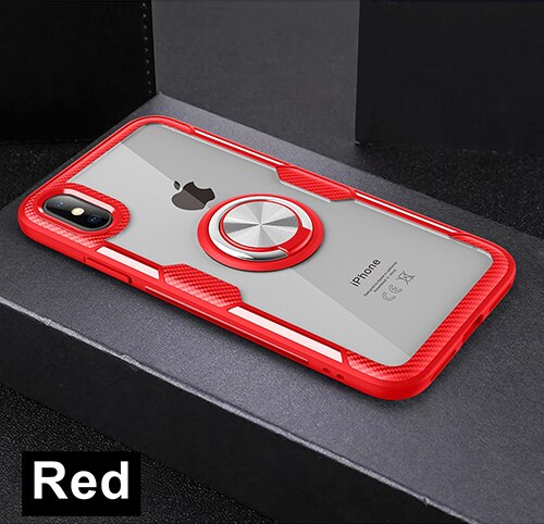 Stand Holder Magnetic Ring Case for Iphone