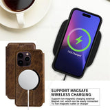 Card Wallet Magnetic Flip Case For iPhone