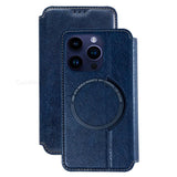 Card Wallet Magnetic Flip Case For iPhone