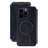 Card Wallet Magnetic Flip Case For iPhone