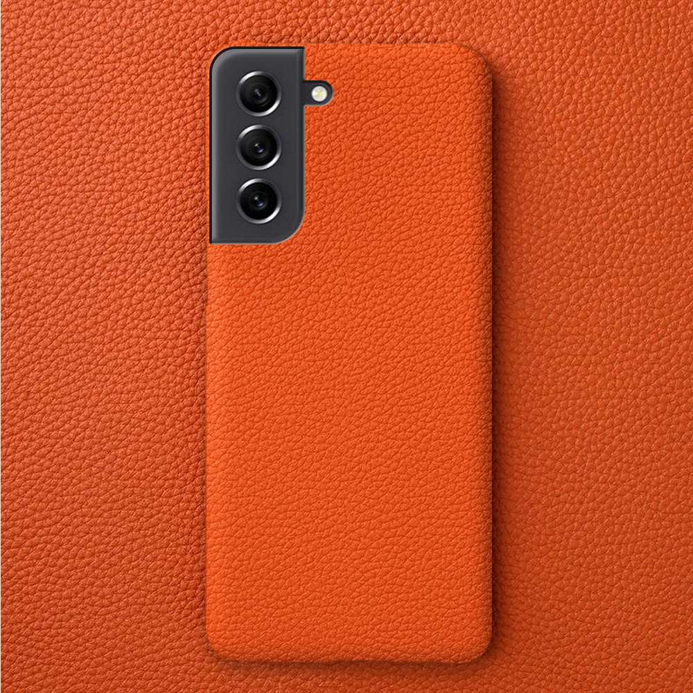 Litchi Pattern Leather Case For Samsung Galaxy