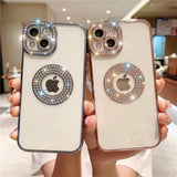 Luxury Plating Flash Diamond Case For iPhone