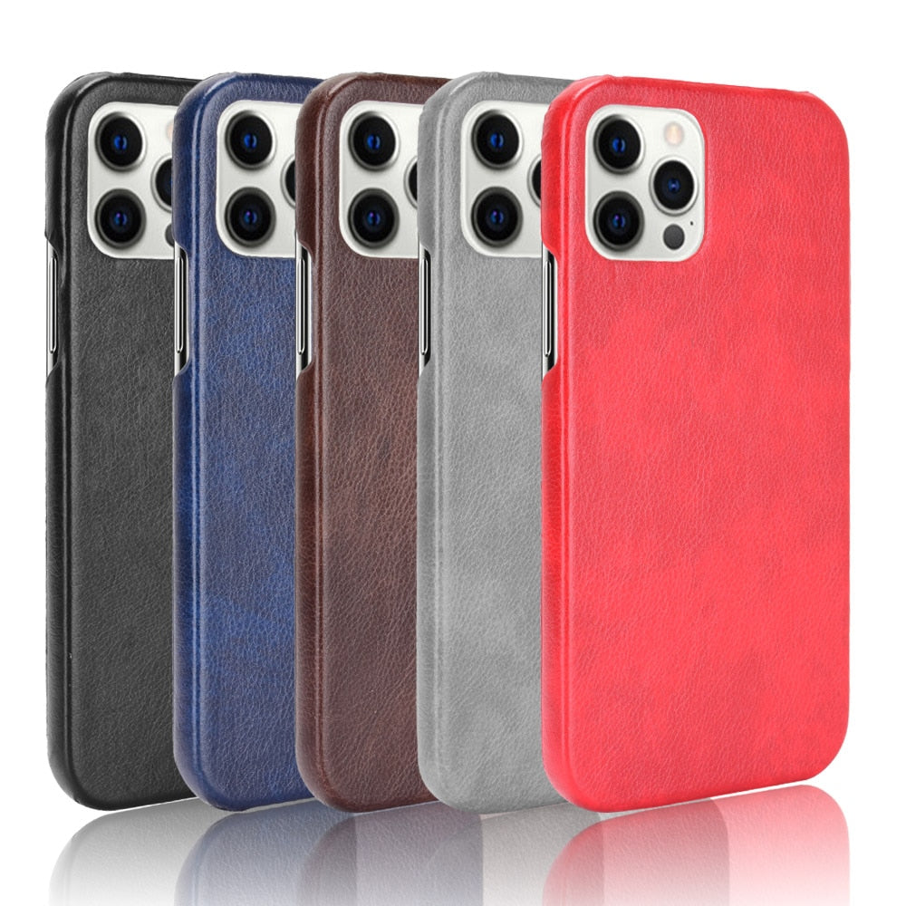 Luxurious Simplicity Leather Case for iPhone
