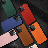 Genuine Cowhide Leather Case for iPhone