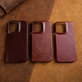 Custodia vintage estetica aziendale per iPhone 