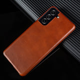 Aesthetic Vintage Leather Case For Samsung